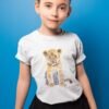 Lion cub watercolor Kids T-shirt