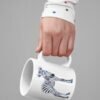 Baby zebra watercolor mug