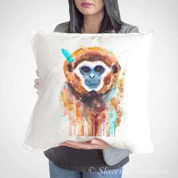 Lar gibbon, Monkey