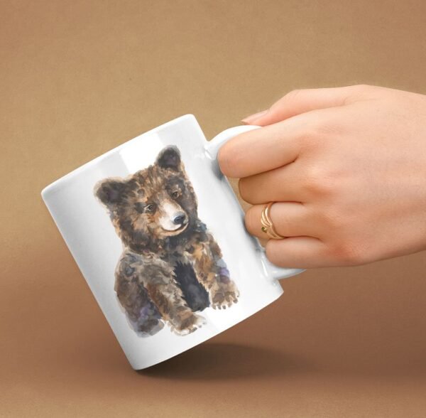 Baby brown bear coffee mug