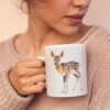 Baby deer coffee mug