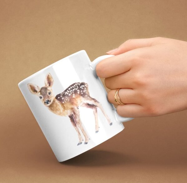 Baby deer coffee mug
