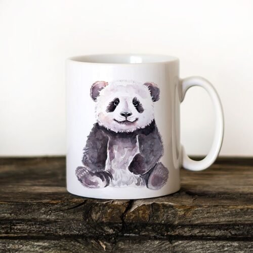 Baby panda coffee mug