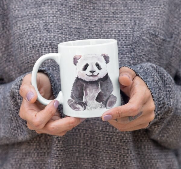 Baby panda coffee mug