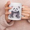 Baby panda coffee mug