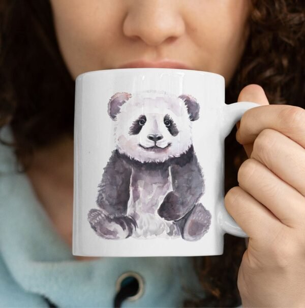 Baby panda coffee mug