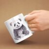 Baby panda coffee mug