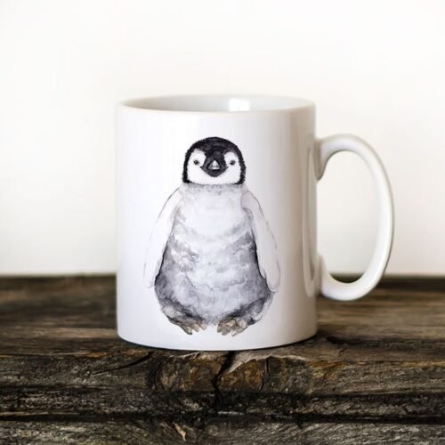 Baby penguin coffee mug