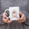 Baby Seal Watercolor Mug 4 Baby seal coffee mug