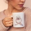 Baby Seal Watercolor Mug 6 Baby seal coffee mug