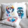 Shih Tzu, Dog art Pillow case