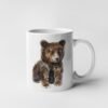 Baby brown bear coffee mug
