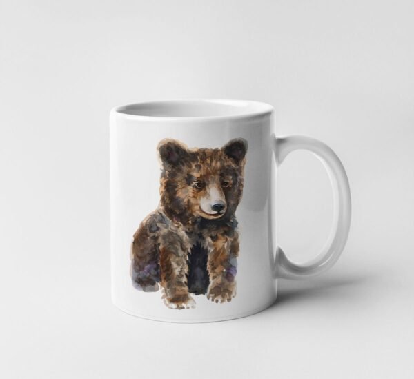 Baby brown bear coffee mug