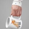 Baby red fox coffee mug