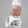 kids-art-mug Baby Wolf coffee mug