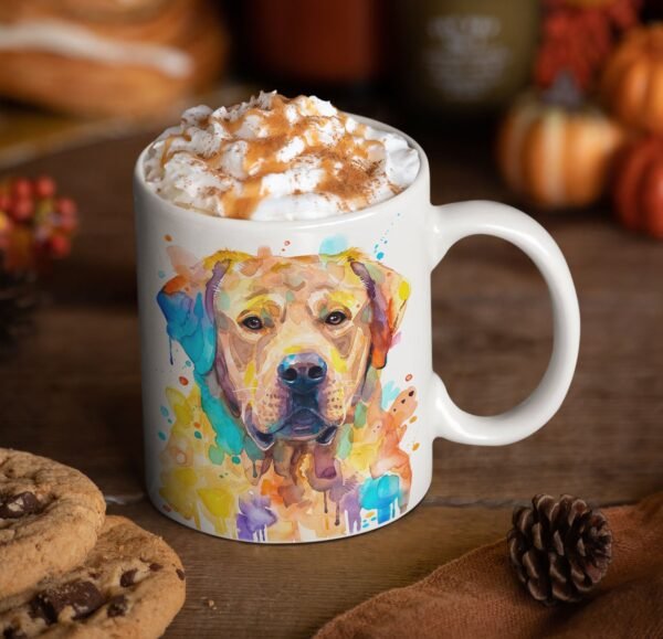 Labrador Retriever, dog watercolor painting print, coffee mug Labrador Retriever, dog watercolor painting print, coffee mug
