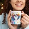 Shih Tzu watercolor coffee mug