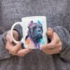 Cane Corso coffee mug, watercolor