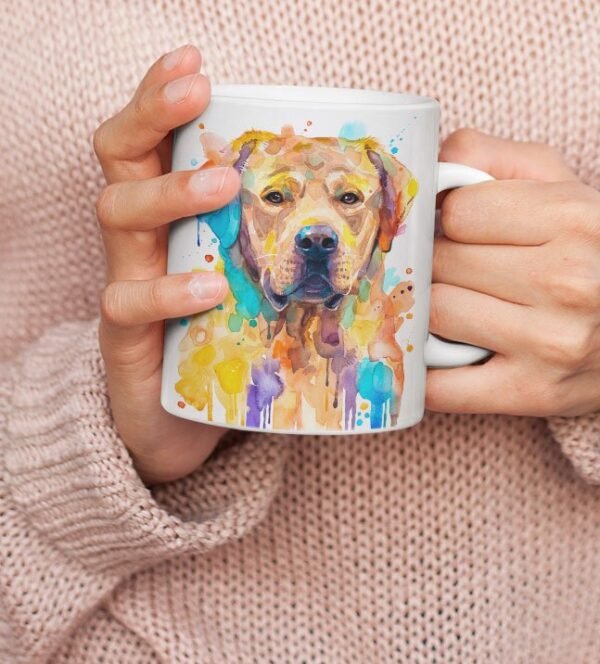 Labrador Retriever, dog watercolor painting print, coffee mug Labrador Retriever, dog watercolor painting print, coffee mug