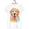 Golden Retriever , Dog art T-shirt