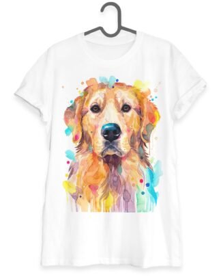 Golden Retriever , Dog art T-shirt