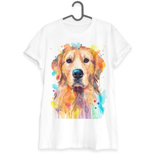 Golden Retriever , Dog art T-shirt