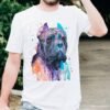 Cane Corso, Dog art T-shirt, watercolor