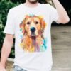 Golden Retriever , Dog art T-shirt