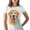 Golden Retriever , Dog art T-shirt