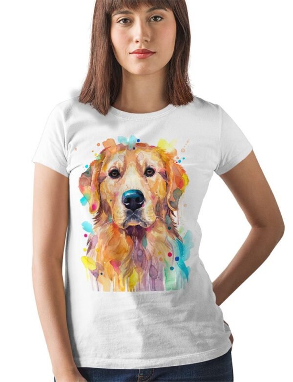 Golden Retriever , Dog art T-shirt