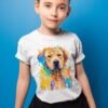 Labrador Retriever, Dog art T-shirt