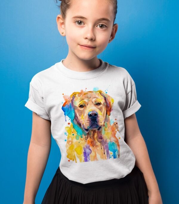 Labrador Retriever, Dog art T-shirt