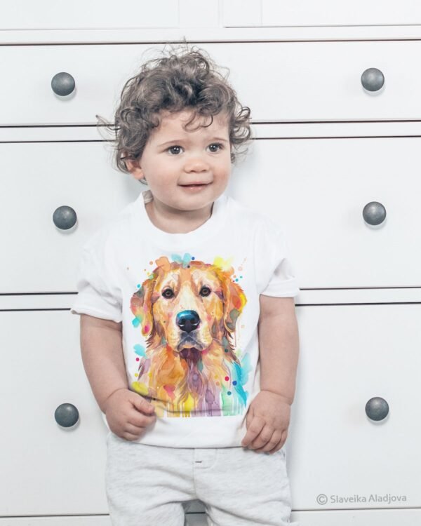 Golden Retriever , Dog art T-shirt