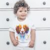 Brittany Spaniel , Dog art T-shirt