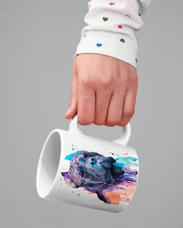 Cane Corso coffee mug, watercolor