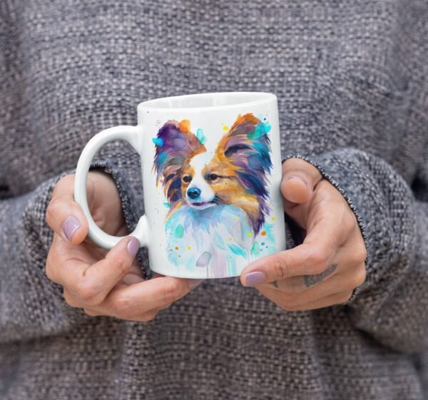 Papillon coffee mug