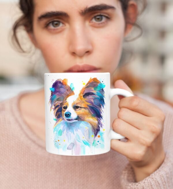 Papillon coffee mug