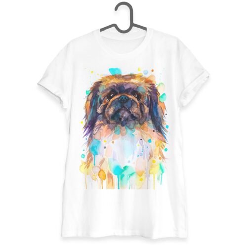 Pekingese, Dog art T-shirt