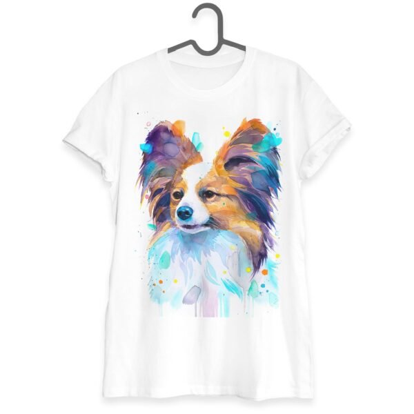 Papillon art T-shirt