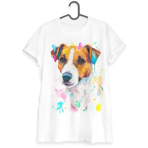 Jack Russell Terrier, Dog art T-shirt