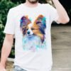 Papillon art T-shirt