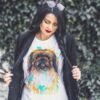 Pekingese, Dog art T-shirt