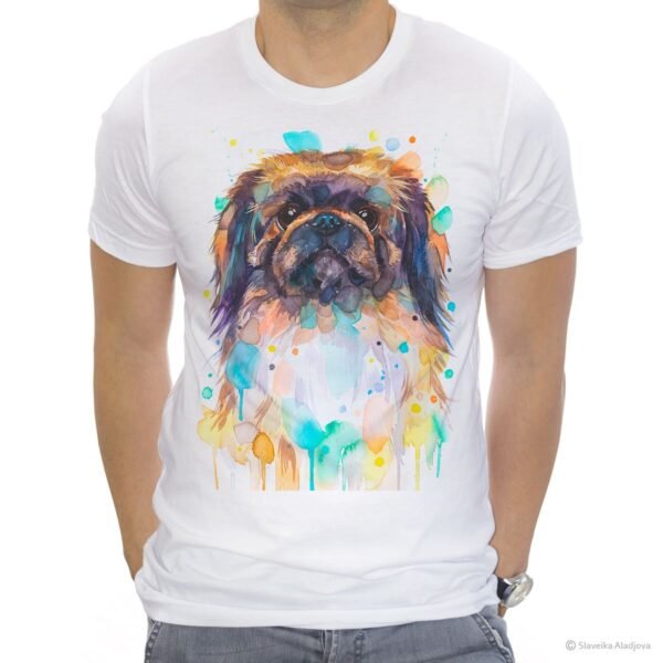 Pekingese, Dog art T-shirt