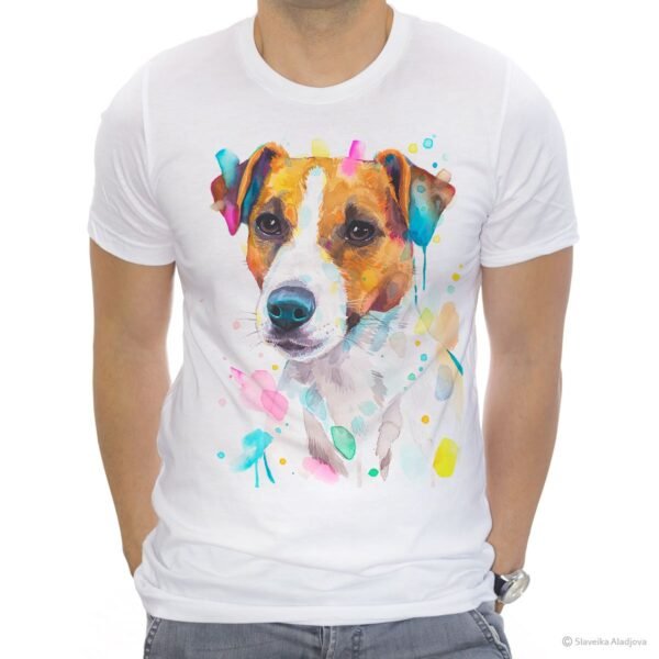 Jack Russell Terrier, Dog art T-shirt