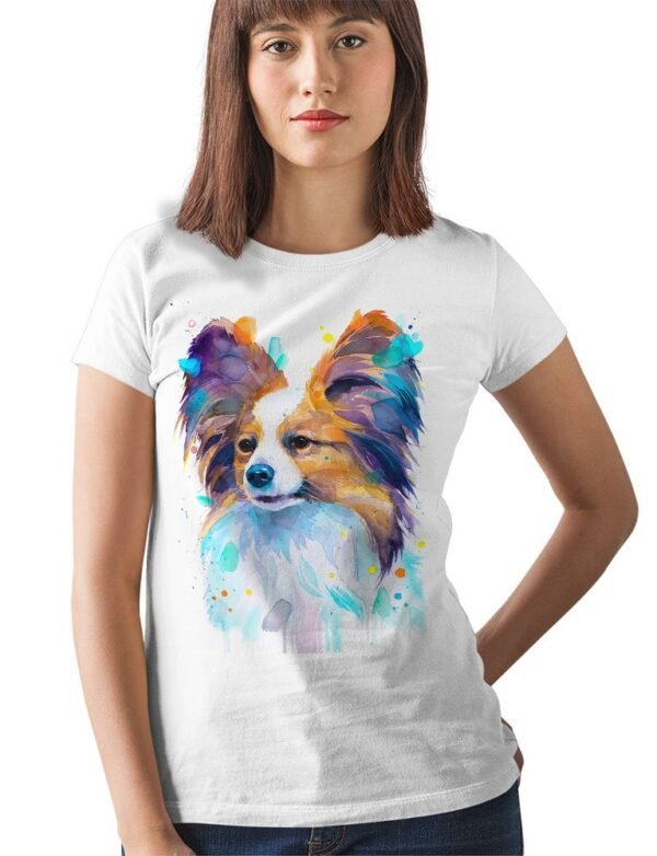 Papillon art T-shirt