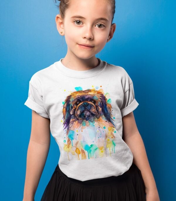 Pekingese, Dog art T-shirt