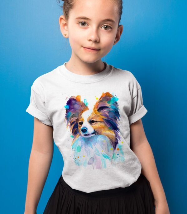 Papillon art T-shirt