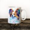 Papillon coffee mug