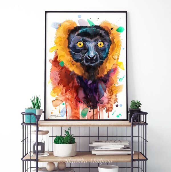 Red ruffed lemur