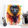 Red ruffed lemur